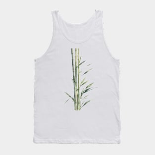 watercolor bamboo Tank Top